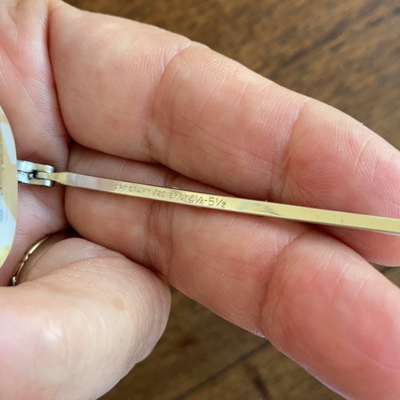 Artcraft vintage white gold filled Florentine glasses. Frames only. 12k - Picture 5 of 6